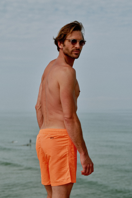 Men's Swimwear TRAWANGAN Orange Neon | GILI'S